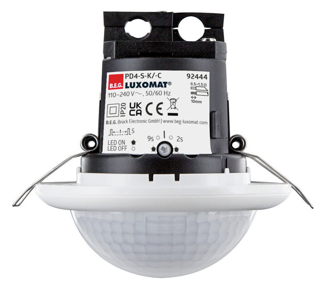 BEG Präsenzmelder 360° EB rws IP20 HLK PD4-S-K-DE Präsenzmelder