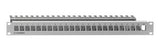 RUTENBECK Modulträger 1HE 24Ports Schirm PP-UM A-24/1 RAL7035 44x483x108mm