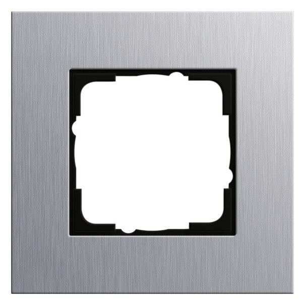 GIRA Rahmen 1f alu Metall Esprit 021117