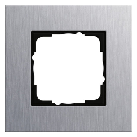 GIRA Rahmen 1f alu Metall Esprit 021117