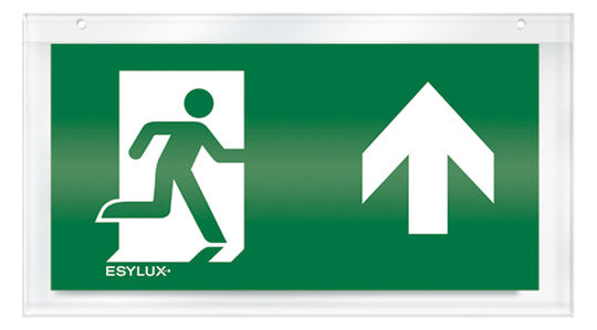 ESYLUX Piktogramm Rettungsweg SLX 32 DISPLAY SYMBOL 1-SIDE TOP Acrylgl