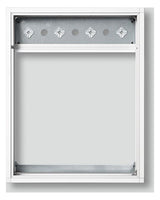 SIEDLE Rahmen-Türstation 20f UP ws alu KR 614-1/1 W 431x542x50mm