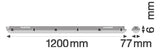 LEDVANCE LED-Feuchtraumleuchte 20W 4000K DP VAL 1200 20W 4000K IP65 2400lm gr