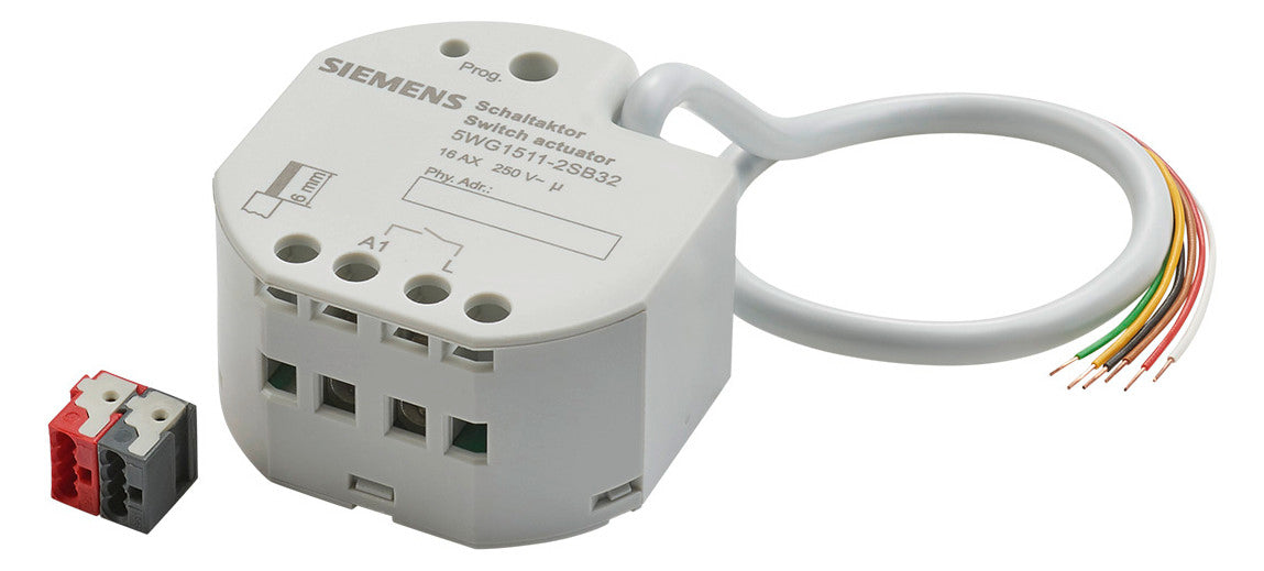 SIEMENS Schaltaktor KNX UP TE 1f 16A UP 511S32 2500W 230V