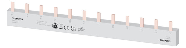 SIEMENS Sammelschiene 80A lamelliert 5ST3645 209,5x10,3x19mm