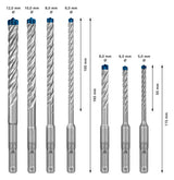 BOSCH-EW Bohrerset 7tlg  5-12mm 7xBeton SDS plus-7X 7pc Box