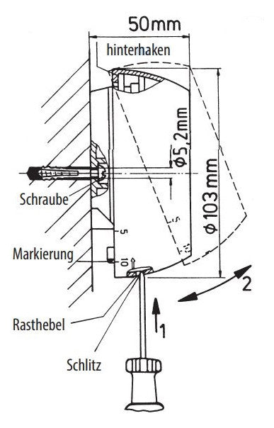 EBERLE Dämmerungsschalter AP 1S 2500W DÄ 565 28 10s/ein 10s/aus anth IP54