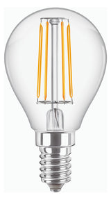 PHILIPS-LM LED-Kugellampe FM E14 P45 ws CorePro LEDLusterND4.3-40W E14 827P 4,3W
