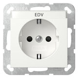 GIRA Steckdose 1f rws glz UP m.BS IP20 System 55 446203 BSF