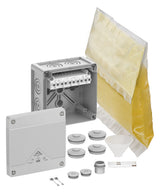 SPELSBERG Abzweigkasten 127x127mm Kst gr Abox Pro XT-6² IP68 IK09 hfr