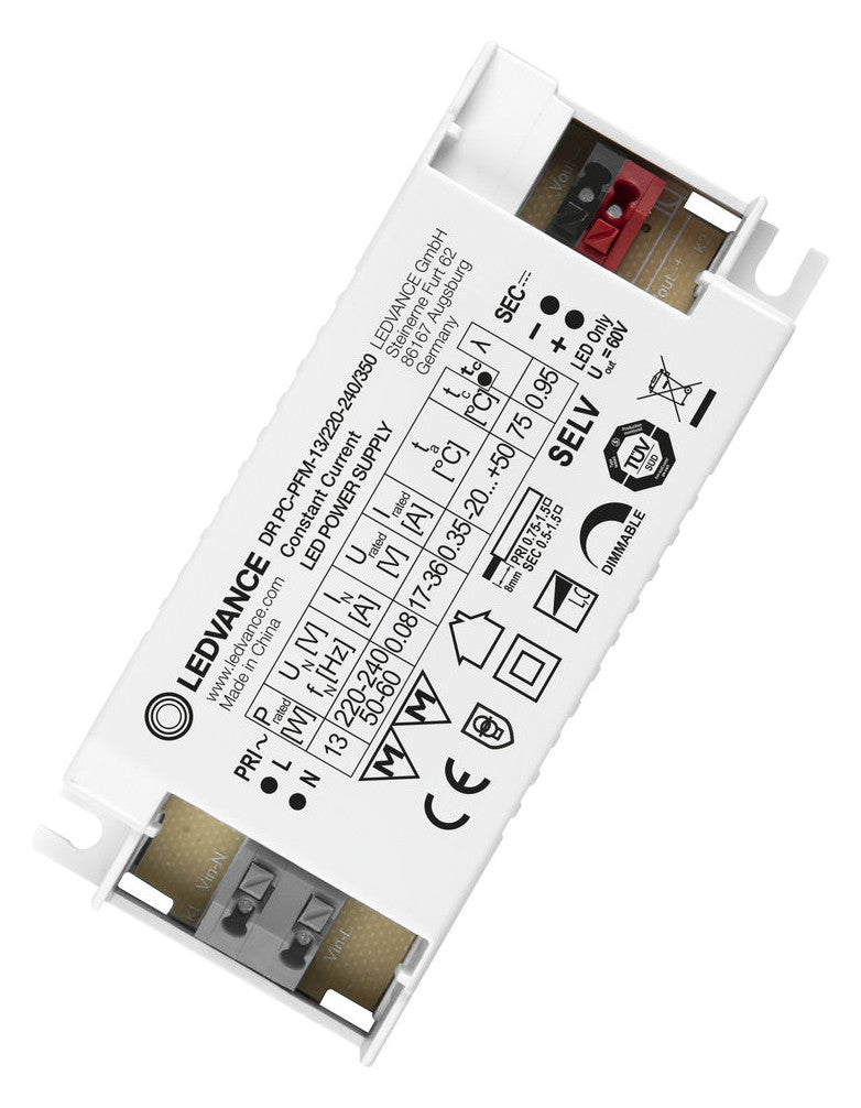 LEDVANCE LED-Steuerung 13W 350mA 36V dim DR PC-PFM -13/220-240/350 Push-button