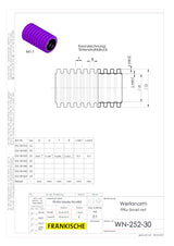 FRÄNKISCHE Wellrohr  25mm PE PE vi 750N FFKu-Smart net 25 -45-90°C