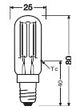 OSRAM LED-Röhrenlampe FM E14 4,9W 2700K LED Special T26 55 300° Fil 4.9W 82 ws