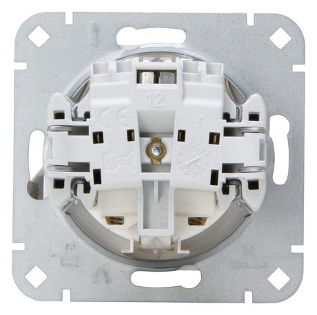 KOPP Steckdose 1f rws glz UP m.BS Klappd 940129002 IP20