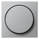 GIRA Drehknopf Symbol Dimmer alu System 55 065026