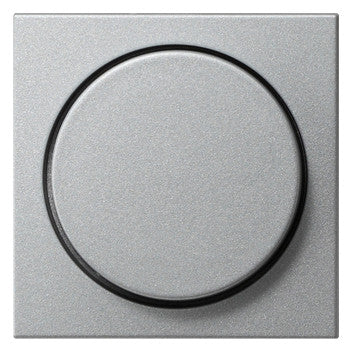 GIRA Drehknopf Symbol Dimmer alu System 55 065026