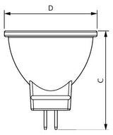 PHILIPS-LM LED-Reflektorlampe GU4 2,3W F CorePro LED spot 2.3-20W 827 MR11 3 2700