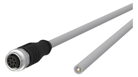 METZ CONNECT Sensor-Aktorkabel 8p 10m 142MNA20100 M12 Female ger fr.Ende PVC