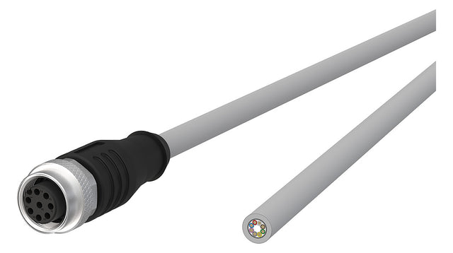 METZ CONNECT Sensor-Aktorkabel 8p 10m 142MNA20100 M12 Female ger fr.Ende PVC