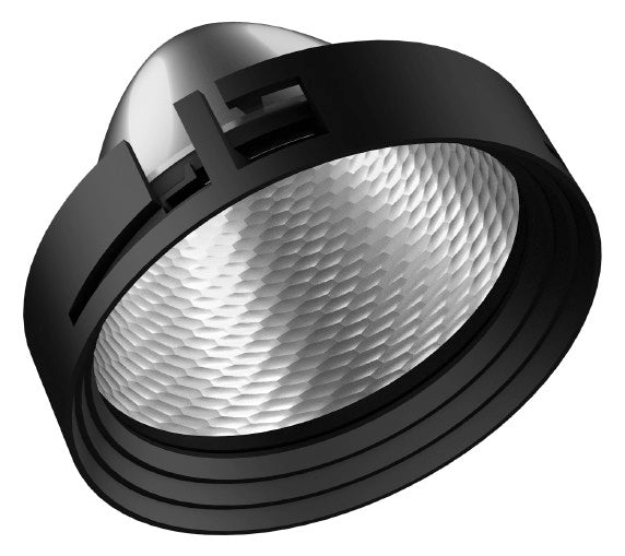 RZB Reflektor 63° sw sym direkt mt Kst Heledon 982372.033  118x83mm