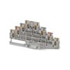 PHOENIX Schutzleiter-Reihenklemme gr PT 2,5-PE/L RD/L BU/TG 0,14-4qmm TS35