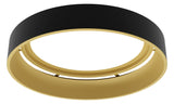 LEDVANCE Dekorelement sw ST  560mm SF CIRCULAR 500 FRAME BK H105mm