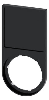 SIEMENS Bezeichnungsschild sw rechteck 3SU1900-0AJ10-0AA0 deutsch 27,2x59,3mm
