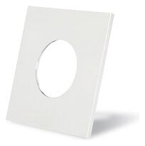 DOTLUX Zierring für MULTI und MULTIsun eckig chrom