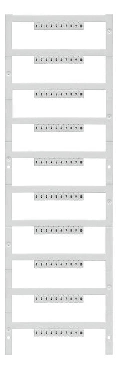 WEIDMÜLLER Klemmenmarkierung ws RM=3,5mm DEK 5/3,5 MC FW 1-50 1-50 horiz