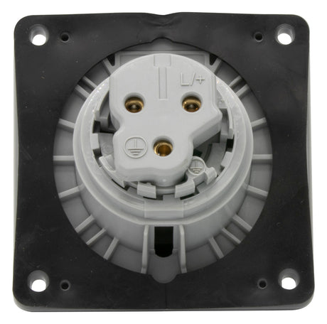 LEGRAND CEE-Steckdose 2p 16A 6h 230V/bl Legrand 555184 IP44 UP Schraubkl Kst