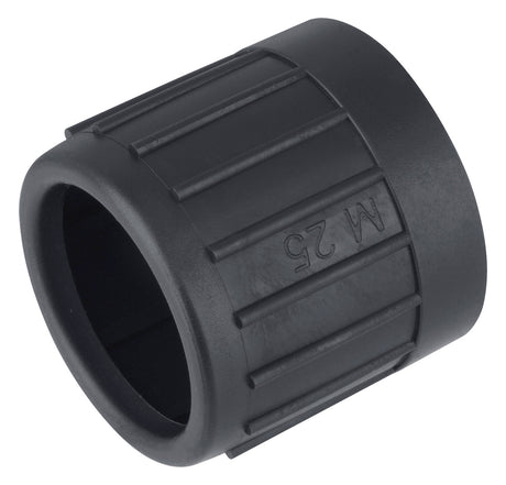 FRÄNKISCHE Steckendtülle Kst  20mm sw E-Ku-E 20 schwarz UV-Beständig unbeh