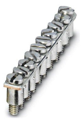 PHOENIX Querverbinder 10p schraub isol FBRN 10-4 N 12A m.Berühr.schutz