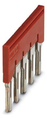 PHOENIX Querverbinder 5p rt steckb isol FBS 5-8 41A m.Berühr.schutz