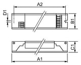 PHILIPS-LM Vorschaltgerät 2x28-54W f.T5 HF-Pi 2 28/35/49/54 TL5 EII 220-240 elek