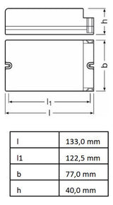 LEDVANCE LED-Steuerung 110W 150-1050mA OT 110/170-240/1A0 4DIM NFC G3 CE 55-157