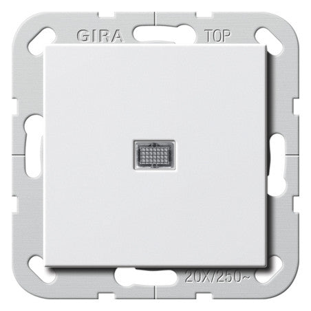 GIRA Kontroll-Wippschalter rws UP IP20 System 55 283403 2p 1f