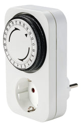BACHMANN Steckdosenschaltuhr IP20 Tage 852.101 analog 230V 16A 15min