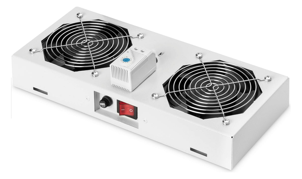 ASSMANN ELEKTRO Dachlüfter 2 Lüfter für Wandgehäuse DN-19 FAN-2-WMT