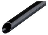 FRÄNKISCHE Stahl-Gewinderohr  25mm starr Staro Gewinde-ES 25 schwarz lackier lack