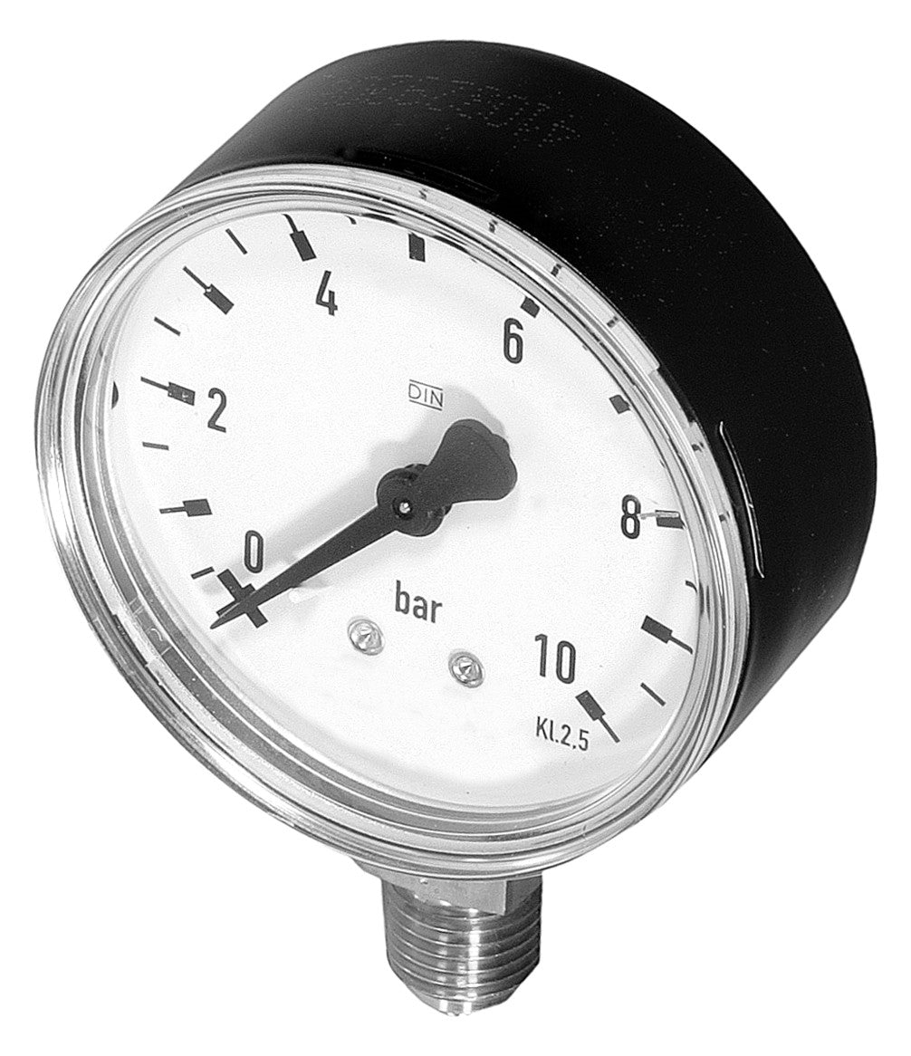 Honeywell Manometer M39M G 1/4, 63mm, unten, Teilung 0-10bar | M39M-A10