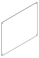 Franke RODAN Spiegel CHRH501 für Aufputzmontage 500x1x400 mm, Chromnickelstahl hochglanz | 2000056955