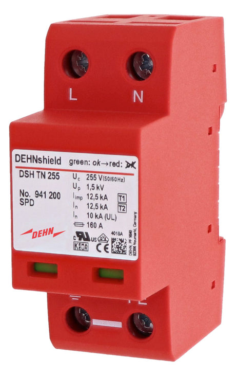 DEHN SE Kombi-Ableiter TS35 2p 230VAC DSH TN 255 1,5kV 2TE TS35