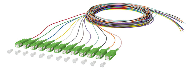 METZ CONNECT LWL-Pigtail SC SM OS2 APC 150Q1CA0020E 2m mehrf Aderpigtail
