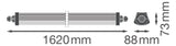 LEDVANCE LED-Feuchtraumleuchte 42W 3000K DP FLEX DA 1500 P 42W 830 IP66 6800lm