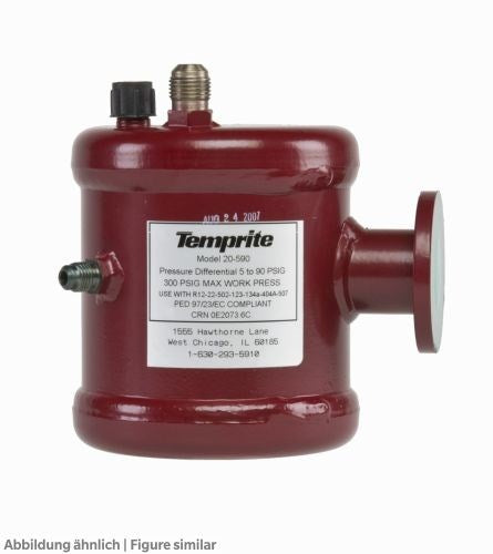 Ölspiegelregulator 20-590 Temprite, Doppelflansch, einstellbar