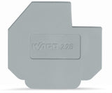 WAGO Abschlussplatte rastb gr Serie 226 226-110