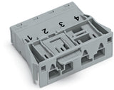 WAGO Gerätestecker 4p ger Snap/schraub Serie 770 770-754/062-000 Federzug 400V