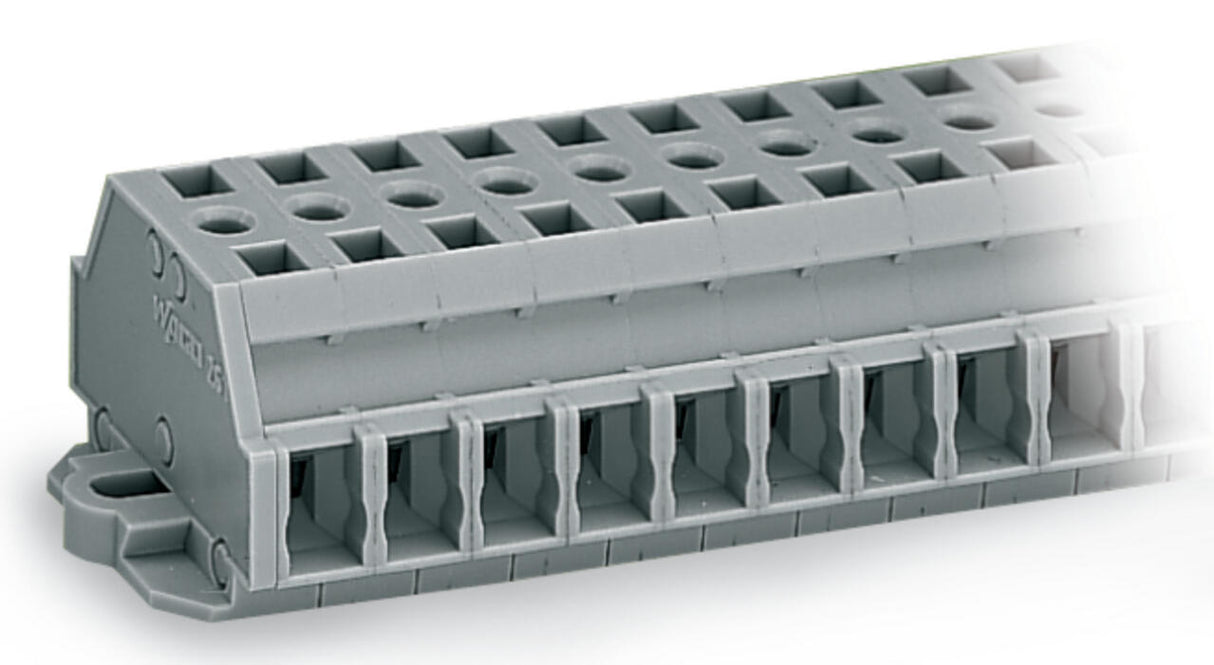 WAGO Klemmleiste 0,08-2,5qmm 24A 12p gr Serie 261 261-432/341-000 Thermopl