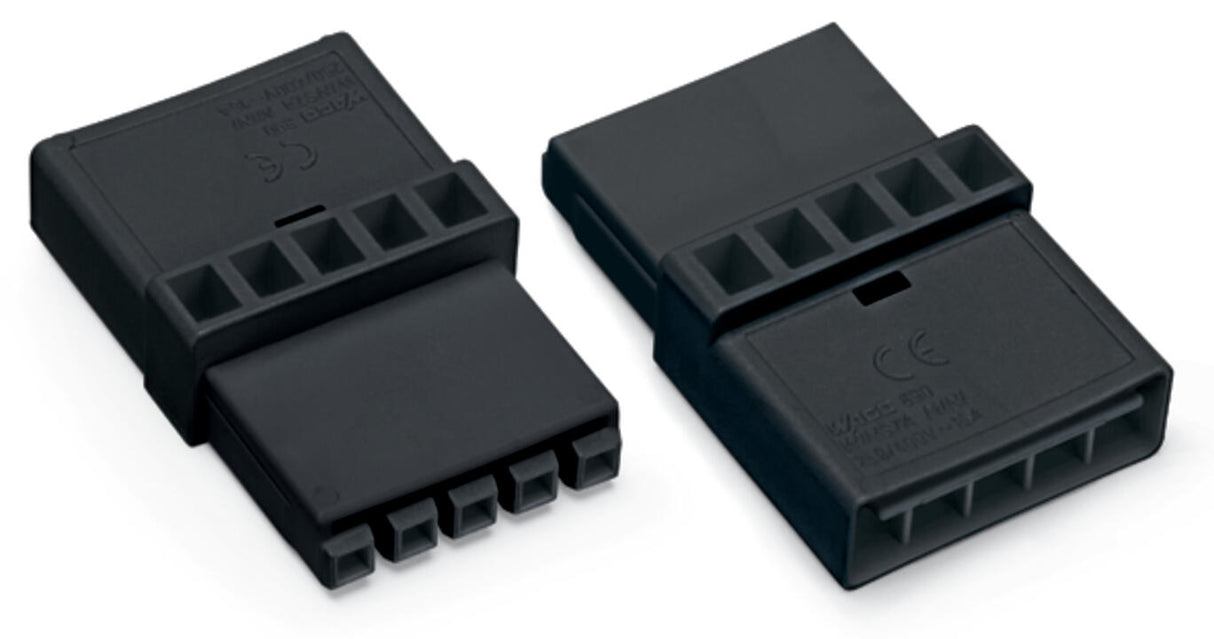 WAGO Zwischenkupplung PA 5Eing 5p 5Ausg Serie 890 890-605 250V 16A IP20 hfr