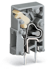 WAGO Printklemme 1f 1re gr RM=5 Serie 741 741-904 Federzug/Löt